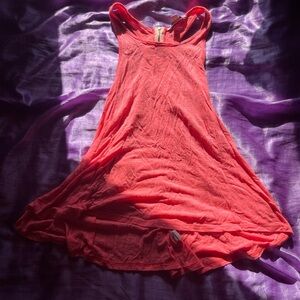 Pink American eagle tank